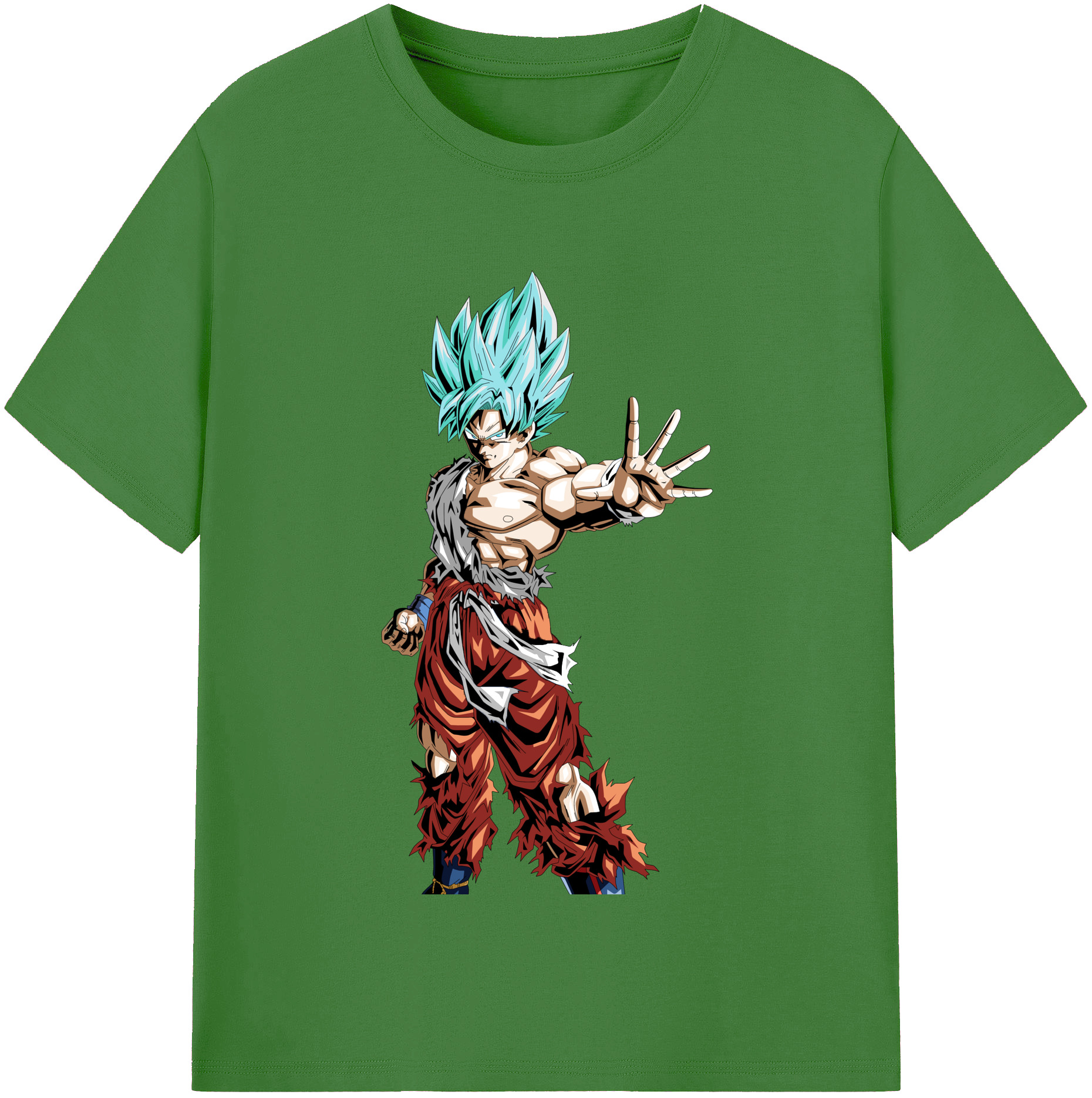 （画像用） ドラゴンボール 孫悟空（そん ごくう）Son Goku カカロット DRAGON BALL Kakarotto レディースカジュアルプリントTシャツ（綿100％）